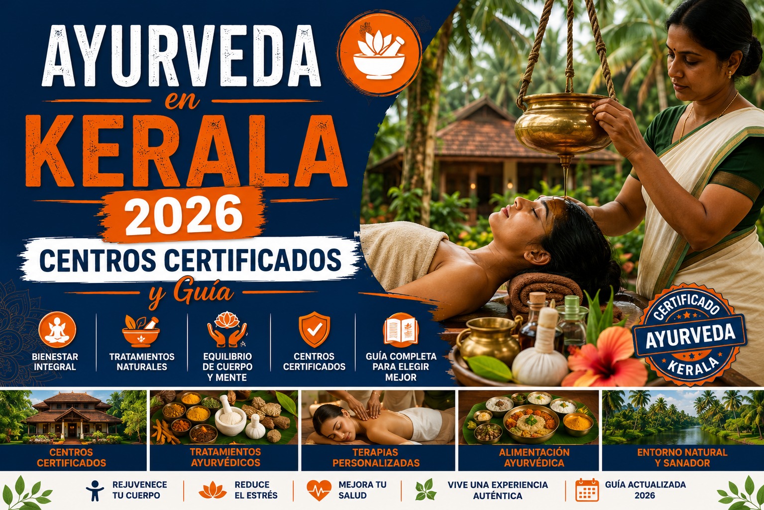Ayurveda en Kerala 2026