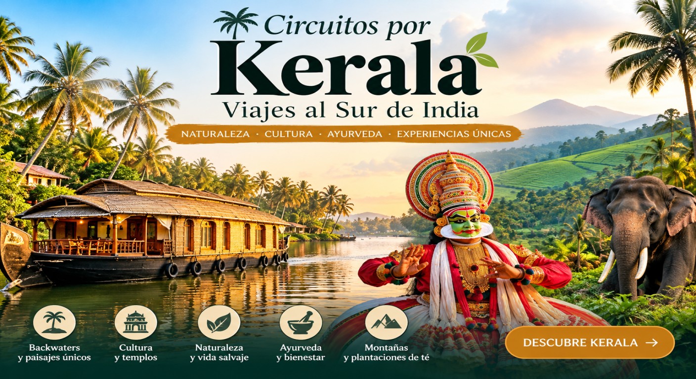 circuitos por kerala viajes al sur de india desde españa