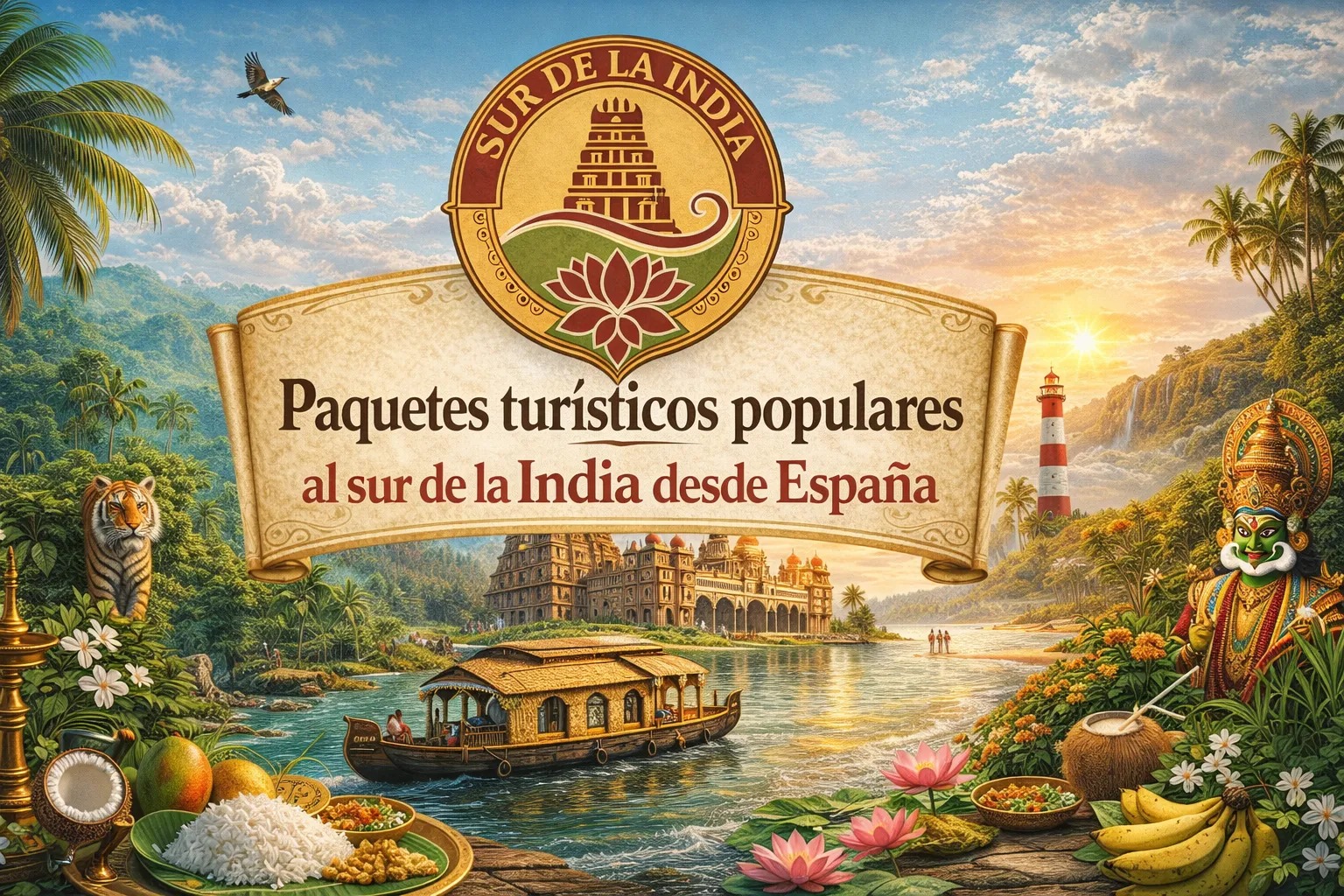 Paquetes turísticos populares al sur de la India desde España