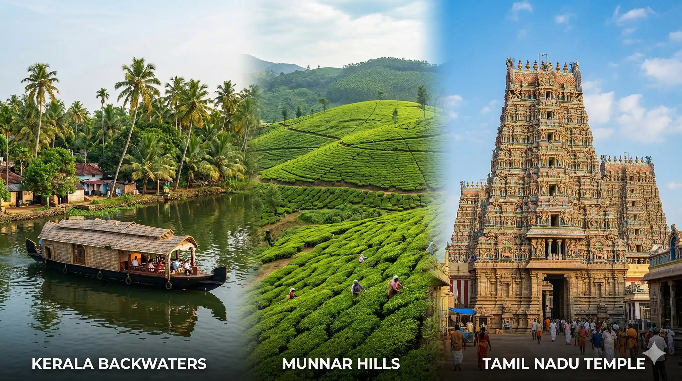 Diferencia entre Tamil Nadu y Kerala